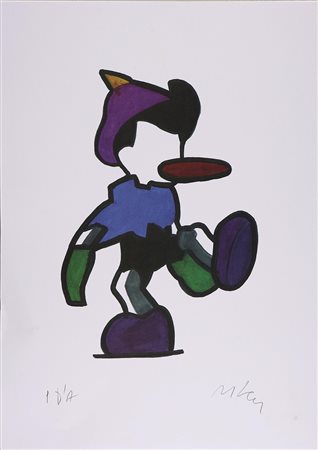 LODOLA MARCO (n. 1955) Pinocchio. Serigrafia. Cm 70x50. P.D.A. in basso a...