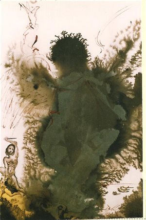 DALI' SALVADOR (1904 - 1989) Senza titolo, 1967. Litografia. Cm 49,5x36,5....