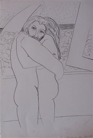 MARCHESOTTI MASSIMO (n. 1935) Senza titolo. Litografia. Cm 70x50. Tiratura:...