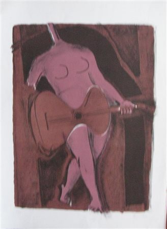 ROSSI ILARIO (1911 - 1994) Senza titolo. Litografia. Cm 70x50. Tiratura:...