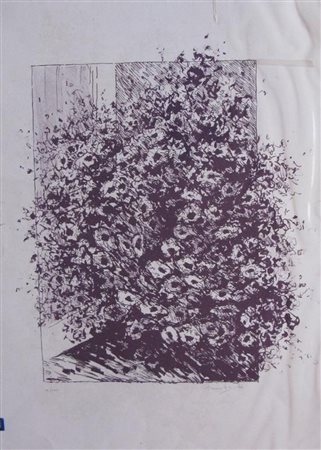 MICHETTI GIORGIO (n. 1912) Senza titolo. Litografia. Cm 70x50. Tiratura:...