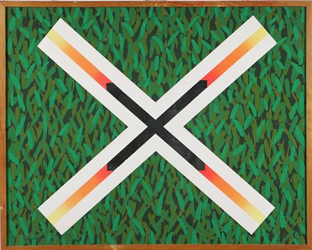 POZZATI CONCETTO (1935 - 2000) Senza titolo. Litografia. Cm 70x85. Tir....