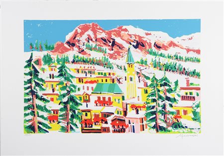 FACCINCANI ATHOS (n. 1951) Lotto composto da due opere. Tempera su carta. 1....