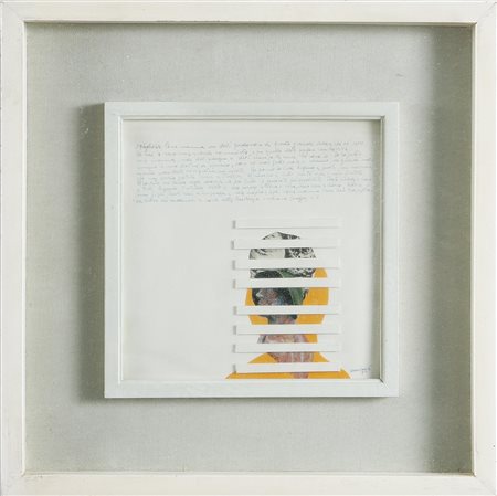 BIANCHI LUCIANO (n. 1935) Omaggio alla resistenza n.3, 1970. Tecnica mista su...