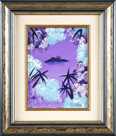 VELLERA RAFFAELLA (n. 1975) Senza titolo. Olio su cartone telato. Cm 20x15....