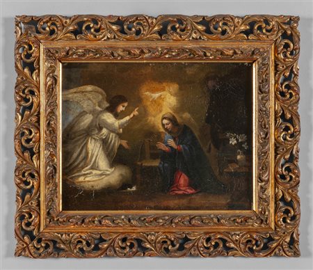 Scuola genovese sec.XVIII "Annunciazione" 