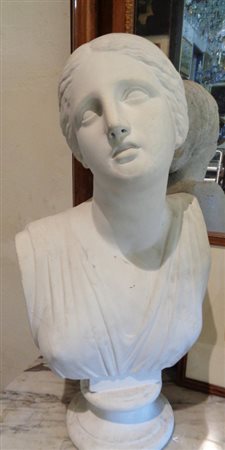 Niobe, scultura in gesso, sec.XIX<br>h.cm.63