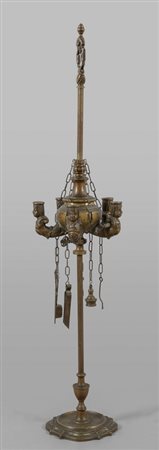 Grande fiorentina in stile Luigi XVI in bronzo