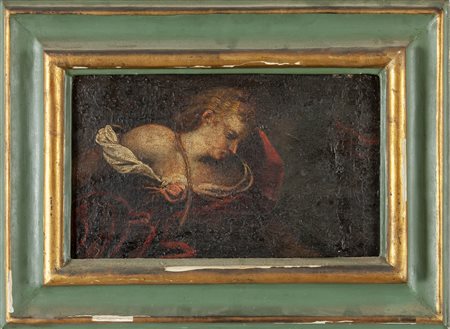 Scuola italiana sec.XVII "Figura femminile" 