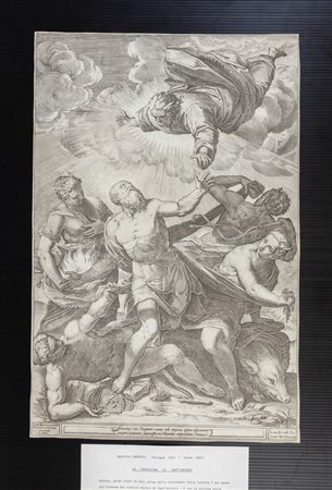 CARRACCI AGOSTINO (1557-1602) <br>"Le tentazioni 