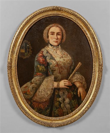 Scuola bergamasca sec.XVIII "Ritratto di 