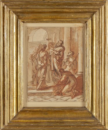 "La presentazione al tempio" disegno, 