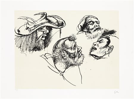 RENATO GUTTUSO (1911-1987) - I bravi