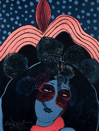 GUILLAUME  CORNEILLE (1922-2010) - La belle russe, 1975