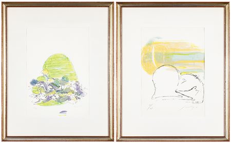 AUTORI VARI - Lotto unico di 2 opere