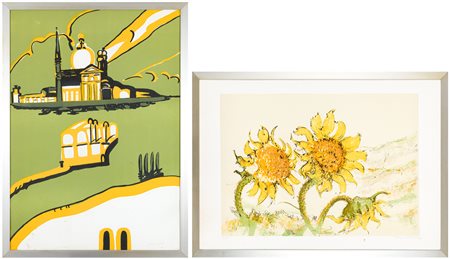 AUTORI VARI (BRINDISI, MOSCA) - Lotto unico di 2 opere: