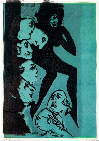 MINO MACCARI (1898-1989) - Senza Titolo