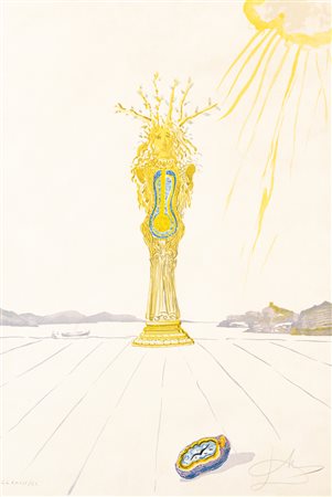 SALVADOR DALÌ (1904-1989) - Barometer woman, 1976