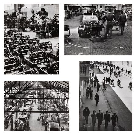 Federico Patellani (1911-1977)  - Senza titolo (Fabbrica), 1948