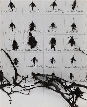 Ugo Mulas (1928-1973)  - Alik Cavaliere e Emilio Scanavino, "Omaggio all'America Latina", 1971