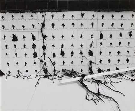 Ugo Mulas (1928-1973)  - Alik Cavaliere e Emilio Scanavino, "Omaggio all'America Latina", 1971