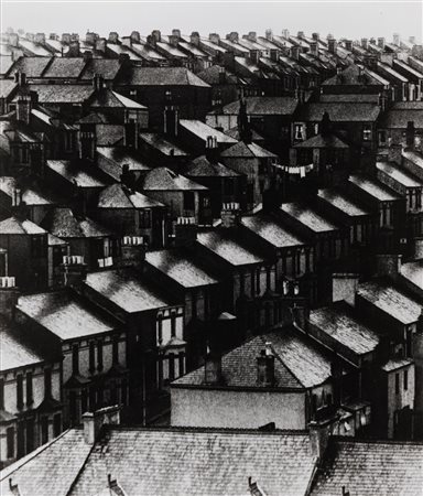 Bill Brandt (1904-1983)  - Rainswept roofs, 1933