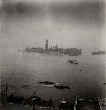 Milton Gendel (1918-2018)  - Laguna, Isola S. Giorgio, Venezia, 1950