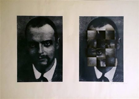 DI BELLO BRUNO Torre del Greco (Na) 1938 Decostruzione Litografia esemplare...