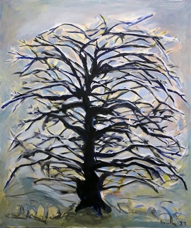 ANONIMO Anonimo (An) Senza titolo 1973 Olio su tela 70,00x60,00