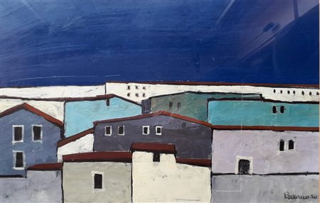 ROMANO ANTONIO Roma (Roma) 1920 Senza titolo 1970 Mista su cartoncino...