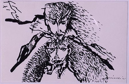 BRINDISI REMO Roma (Roma) 1918 Perseveranze 1970 China su carta 14,00x21,00