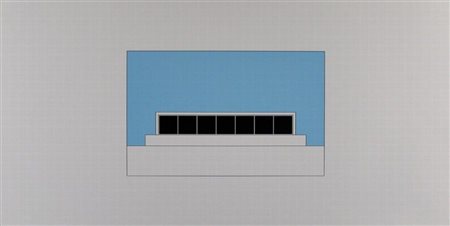 MERZ GERHARD Mammendorf (Germania) 1947 Hamburg 1992 Litografia su carta...