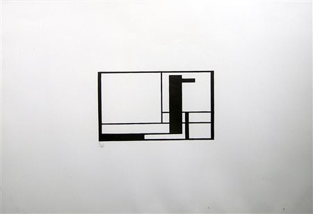 REGGIANI MAURO Nonantola (Mo) 1897 Composizione 1990 Xilografia 5/100...