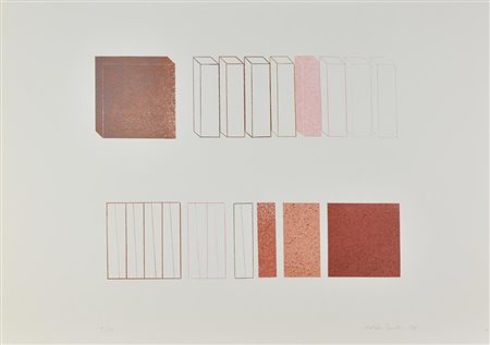 GUIDI NEDDA Gubbio (Pg) 1927 Senza titolo 1977 Litografia su carta es. 9/60...