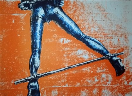 DE GRANDI FRANCESCO Palermo (Pa) 1968 Alfa 2000 Litografia a colori es. 94/99...