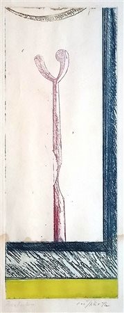 MAROTTA GINO Campobasso (Cb) 1935 Senza titolo 1977 Incisione acquatinta su...