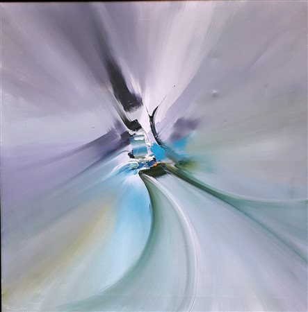 VIOLA MANUEL Saragozza (Spagna) 1916 Senza titolo 1984 Olio su tela...