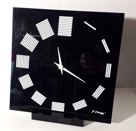 PARDI GIANFRANCO Milano (Mi) 1933 Senza titolo 1980 Orologio serigrafato su...