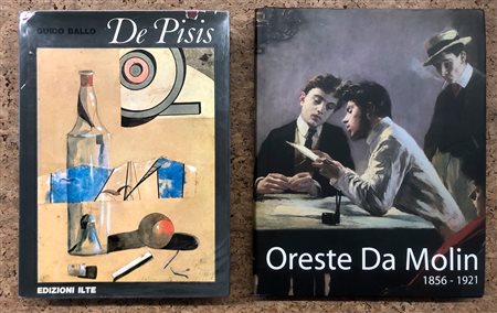 FILIPPO DE PISIS E ORESTE DA MOLIN - Lotto unico di 2 cataloghi