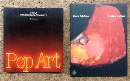 MARIO SCHIFANO E POP ART - Lotto unico di 2 cataloghi
