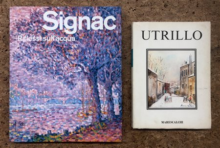 MAURICE UTRILLO E PAUL SIGNAC - Lotto unico di 2 cataloghi