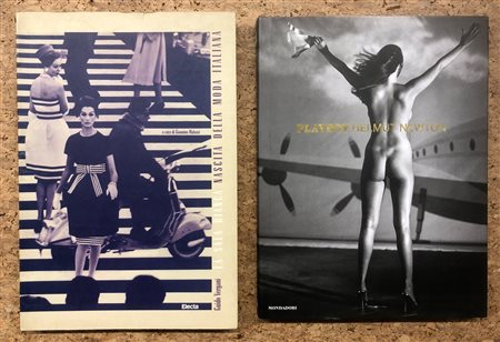 HELMUT NEWTON E MODA ITALIANA - Lotto unico di 2 cataloghi