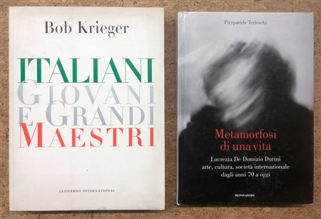 ARTE E SOCIETÀ ITALIANA DEL DOPOGUERRA - Lotto unico di 2 cataloghi