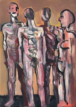 DARIO MELLONE (1929-2000) - Figure, 1994