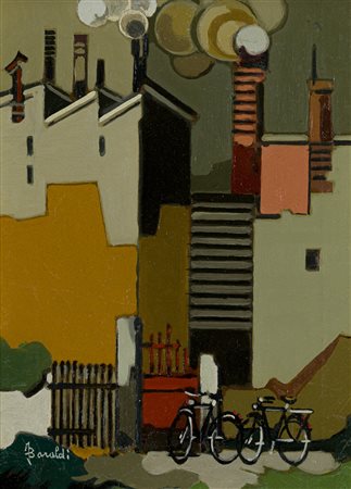 FRANCO BARALDI (1929-1995) - Ciminiera fumante, 1981