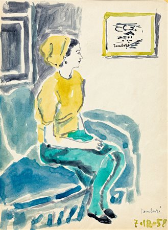 ORFEO TAMBURI (1910-1994) - Francesca II, 1958