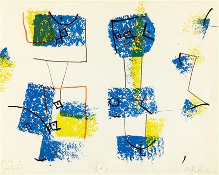 IBRAHIM KODRA (1918-2006) - Senza Titolo, 1961