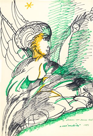 REMO BRINDISI (1918-1996) - Senza Titolo, 1983
