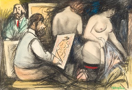 FAUSTO LIBERATORE (1922-2004) - Senza Titolo