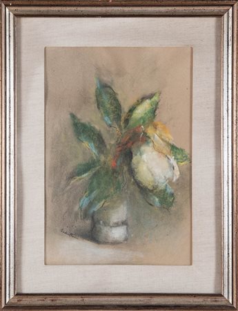 Norma Mascellani (Bologna 1909 - 2009), “Vaso di fiori”.